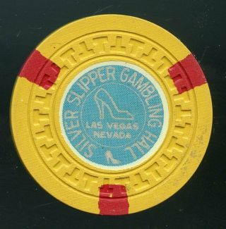$5 Silver Slipper 1st Issue / Last Frontier 1951 Las Vegas Casino Chip $100 - $124