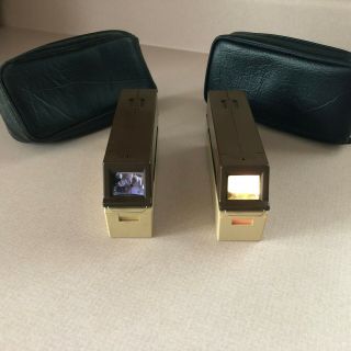 Microvision Mod Ii Hand Held Viewer Microfiche Reader - Vintage - Op Instruction