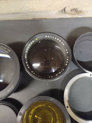 Various Vintage Camera Lenses And Covers 3