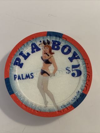 Palms Playboy Club $10 Casino Chip Las Vegas Nevada 3.  99