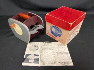 Vintage 1950’s Nestor Johnson Card Shuffler Model 50 W/instructions