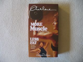 Charlene Prickett More Muscle Less Fat Strength Aerobic Vintage Vhs