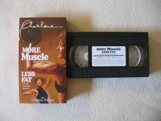 Charlene Prickett More Muscle Less Fat Strength Aerobic Vintage VHS 2