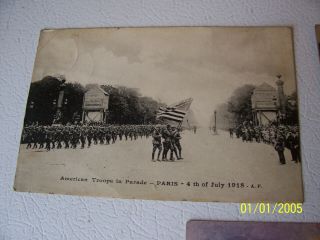 Orig WWI RPPC Photo Postcards - Soldier from LANCASTER OHIO in FRANCE - Pfeiffer 3