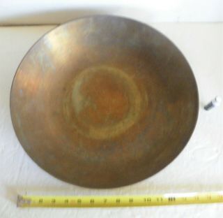 Antique Vintage Large Copper Bowl 14 5/8 