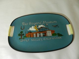 Vintage Roy Rogers Museum Serving Tray - Trigger - Vintage Cowboy - Dale Evans