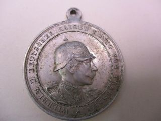 Imperial German Kaiser Wilhelm Ii 1900 Manover Medal