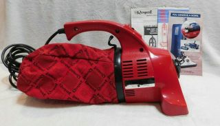 Vtg Royal Dirt Devil Hand Vac Handheld Vacuum Cleaner Model 103,  W Attachments
