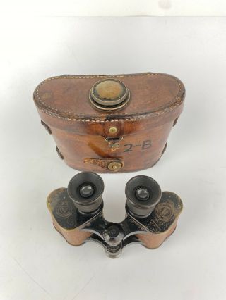 Vintage Bausch & Lomb 6x30 US Army Signal Corps Binoculars - Broken Compass 2