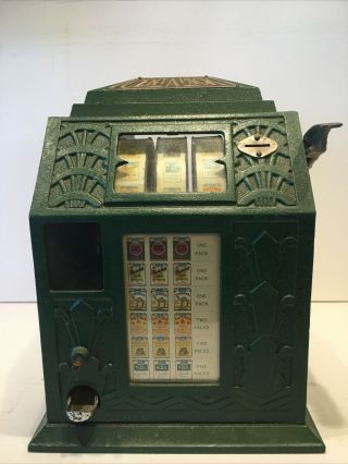 1930’s “cent A Pack” Trade Stimulator Slot Machine Parts