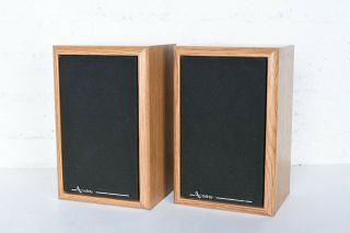 Infinity Rs125 Bookshelf Speakers Vintage Wood