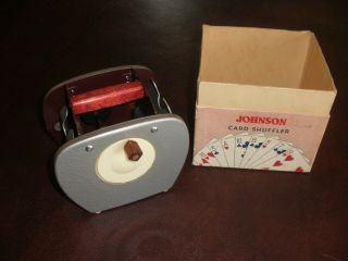 Vintage 1950’s Nestor Johnson Card Shuffler Model 50