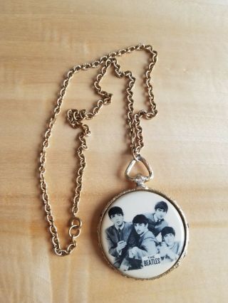 Vintage 1964 The Beatles Necklace And Pendant From (nems) By Nicky Byrne