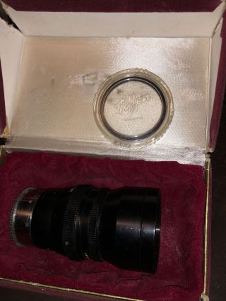 Vintage Soligor 135mm Camera Lens f4.  5 Telephoto Lens Argus C3 Camera 2