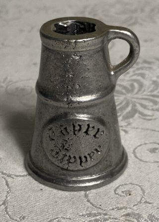 Vintage Wilton Armetale Columbia,  Pa Pewter Handled Taper Tipper Candle Sizer