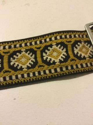Vintage Ace Guitar Strap Made In USA 1960ish Gibson Fender Guitars 2