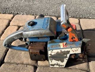 Vintage Homelite XL - 12 Chainsaw Parts Or Restore Has Spark & Compression 3