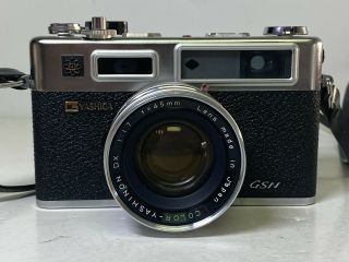 Vintage Yashica Electro 35 Film Camera w/ Yashinon DX 45mm 1.  7 Lens 2