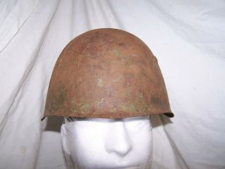 Italian M33 Helmet.  In The Spanish Civil War 1936 - 39.