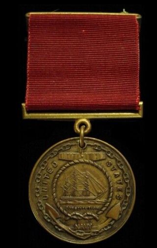 Post WWI Pre WWII US Navy USN NAMED Good Conduct Medal – USS Pennsylvania 2