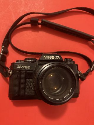 Minolta Camera X - 700 MPS Film Camera 49mm Skylight (1A) Japan Vintage 2