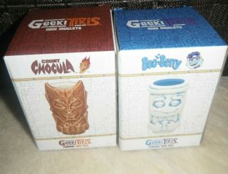 Geeki Tikis Monster Cereals Count Chocula,  Boo - Berry Ceramic Mini Muglet