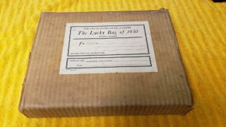 Antique 1930 United States Naval Academy The Lucky Bag School Annual Year Book