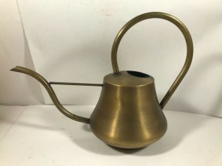 Vintage Brass Plant Watering Can Long Spout Rare