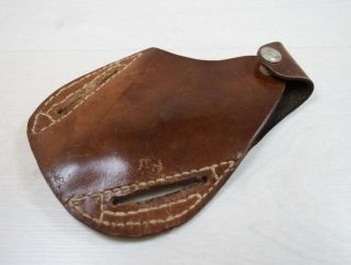 Vintage Collectible Military Army Wwii Leather Pistol Holster Equipment