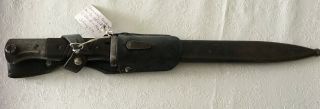 Wwii/ww2 German Mauser K98 Rifle Bayonet Early Horster With Frog 1940