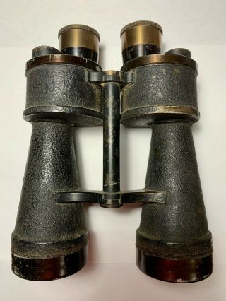 Wwii German Kreigsmarine 7x50 Binoculars,  Beh Code,  Ernst Leitz