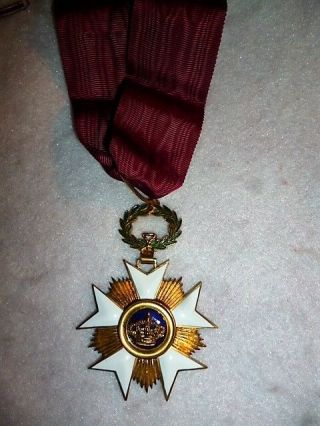 Belgium,  Order Of The Crown,  Commander 