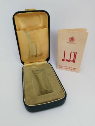 Antique Vintage Dunhill Rollagas Lighter Box