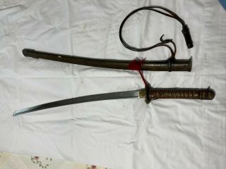 Wwii Japanese Army Nco Sword Samurai Old Antique