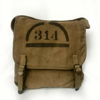 Ww2 Marine Corps Unis Marked Named M1941 Lower Field Pack Bag - Usmc Wwii Boyt