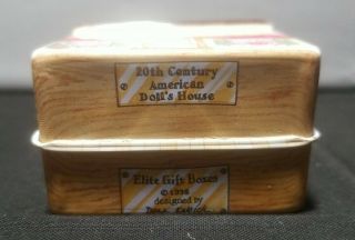 Tiny Tin American Doll & House Elite Gift Boxes 1998 by Dana Kubick Gem 3