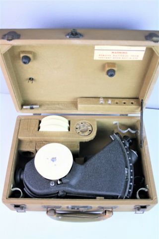 Army Air Force Sextant Type A - 12 Link Aviation Devices