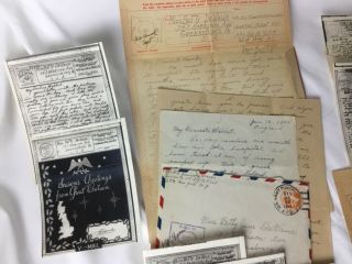 WWII letters - 29th Division - England Normandy Holland - D - Day 115th Infantry 2