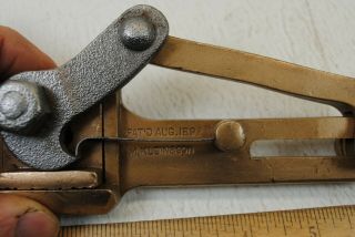 Vintage M.  Klein Brass Cable/Wire Puller 2