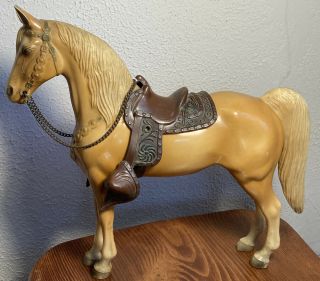 Vintage Breyer Western Horse W/original Saddle & Reins Traditional Model