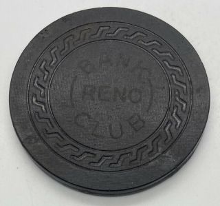 Bank Club Casino Reno Nv $1 Chip 1935