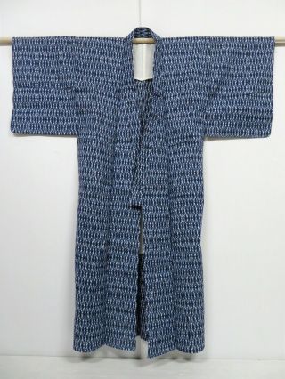 1204n09z490 Vintage Japanese Kimono Cotton Men 