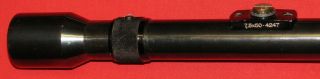 Vintage GERMAN rifle scope AJACK 7,  5 x 50 with reticle 1 / TOP for K98 6