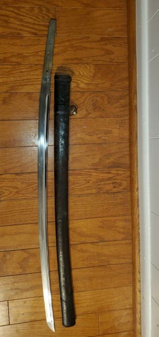 Wwii Japanese Army Officer Sword ☆ Scabbard☆ Comes With Blade Not Real