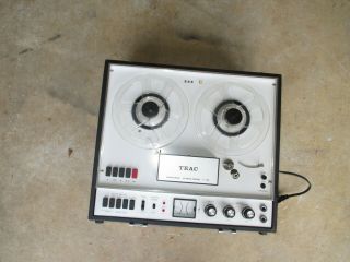 TEAC R - 1000 Reel to Reel Tape Recorder w/Case for Rehab Vintage R100 3