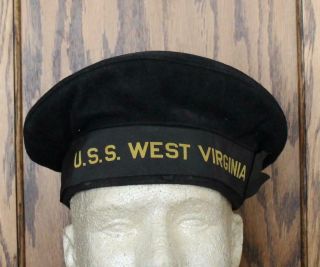Ww Ii Usn Uss West Virginia Battleship Row I 