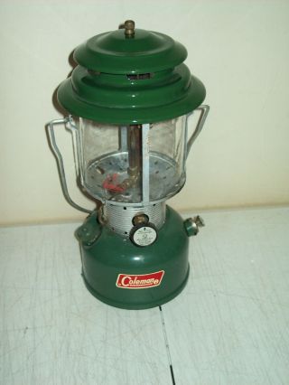 Vintage Coleman Lantern 12 69 (december 1969) Pyrex Glass Model 220f