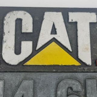 Cat 14.  6L Vintage Emblem Side Plate 3