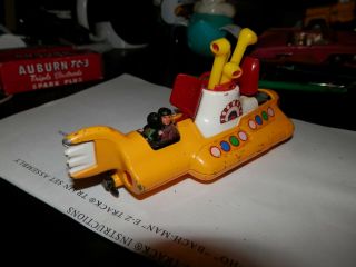 Corgi Toys Vintage The Beatles Yellow Submarine