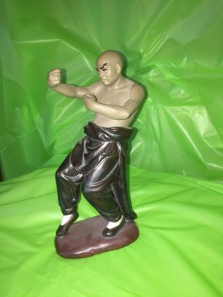 Collectible Chinese Kung Fu Shaolin Monk Mudman Martial Arts Figurine 3